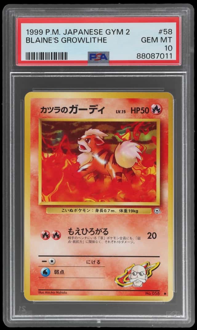 Blaine's Growlithe