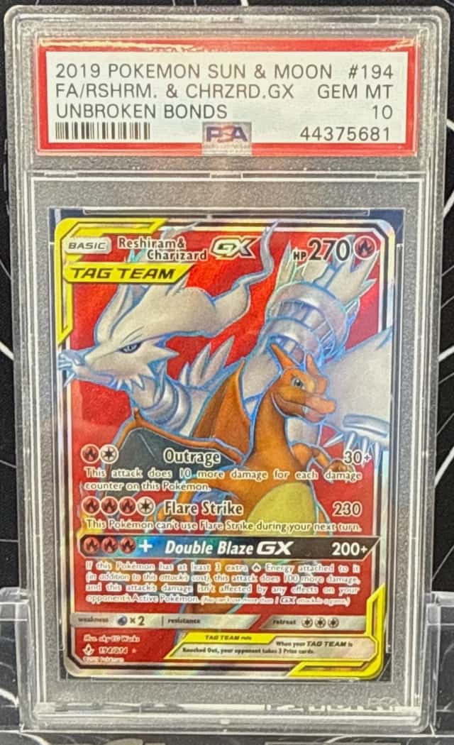 Reshiram & Charizard GX