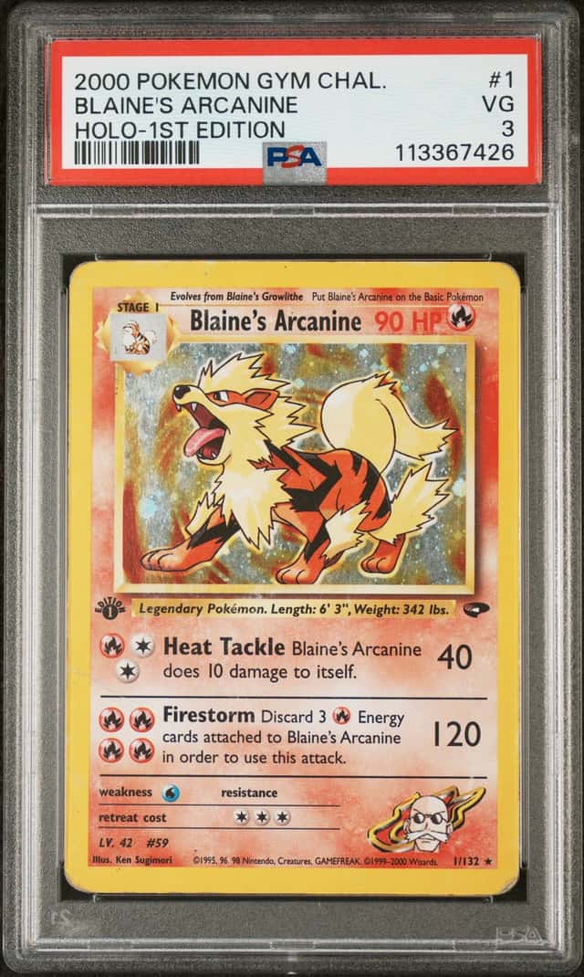 Blaine's Arcanine