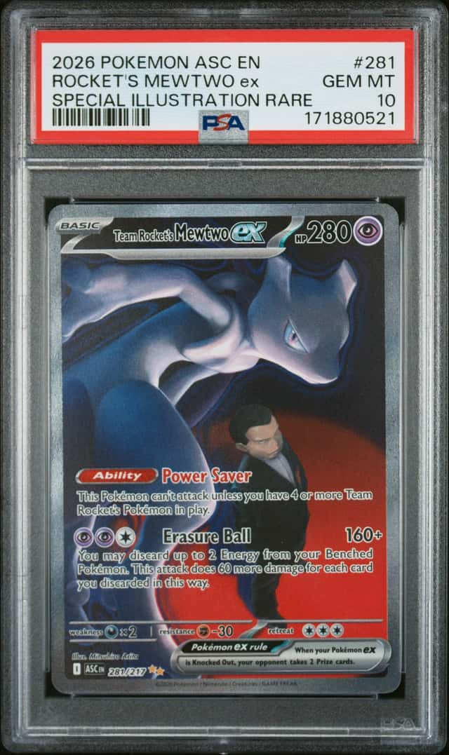 ROCKET'S MEWTWO ex