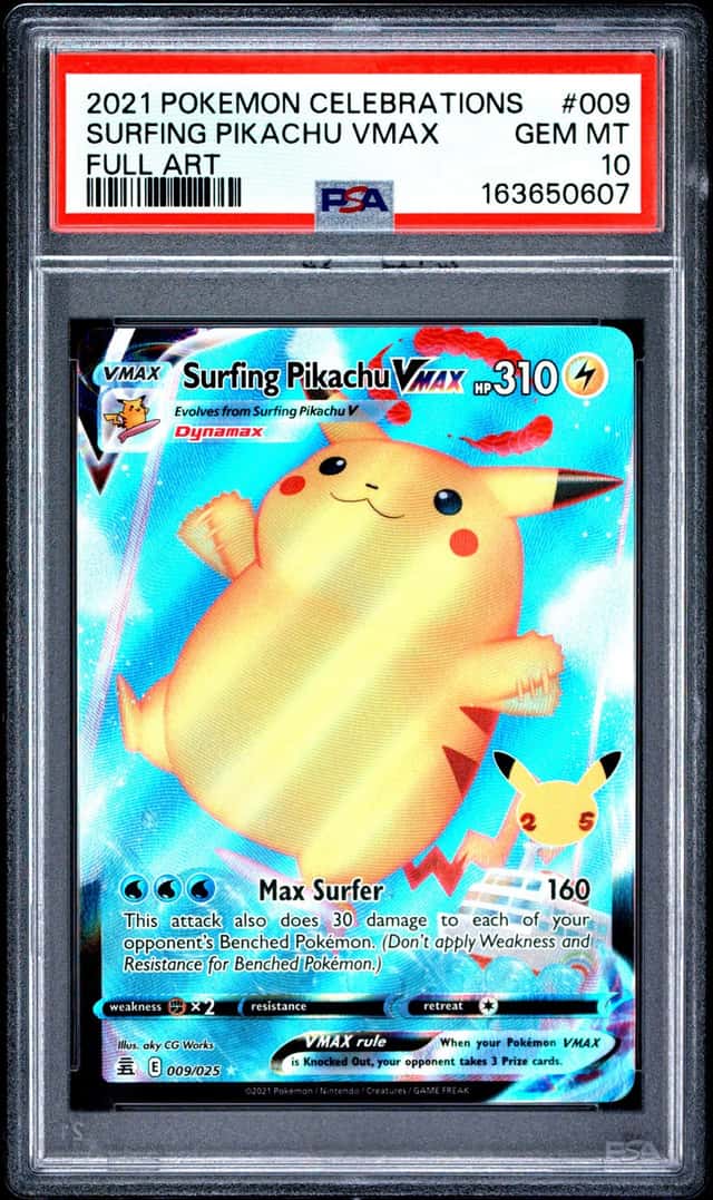 Surfing Pikachu VMAX
