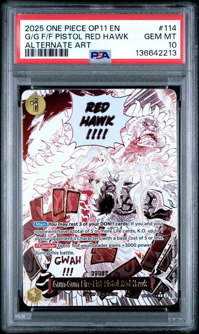 Gum-Gum Fire-Fist Pistol Red Hawk