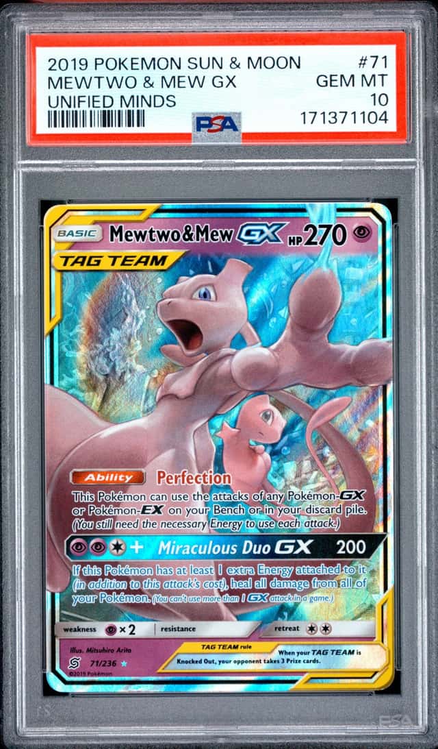 Mewtwo & Mew GX