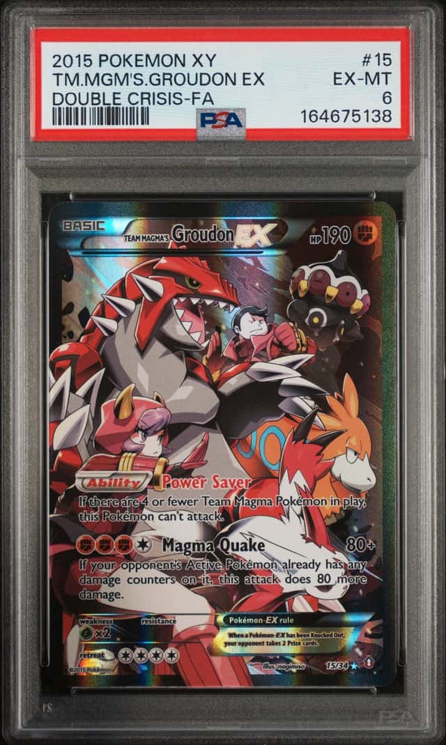 Team Magma's Groudon EX