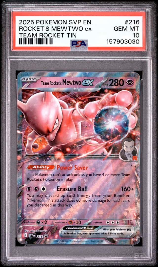 ROCKET'S MEWTWO ex