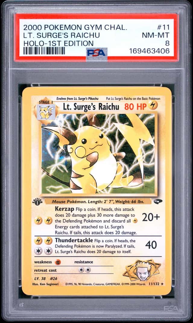 Lt. Surge's Raichu