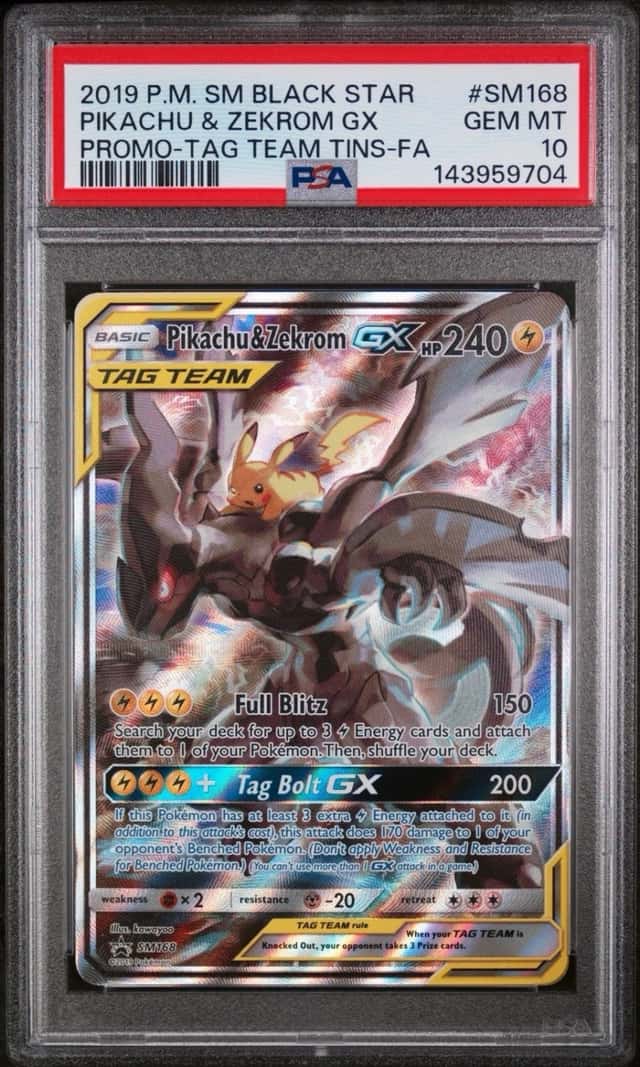 Pikachu & Zekrom GX