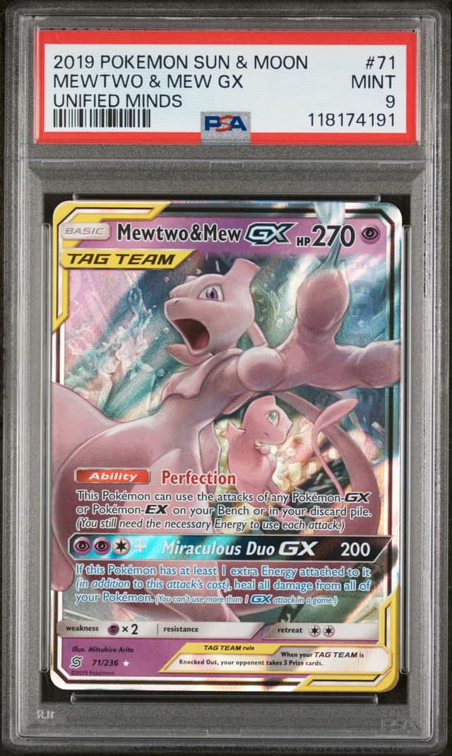 Mewtwo & Mew GX