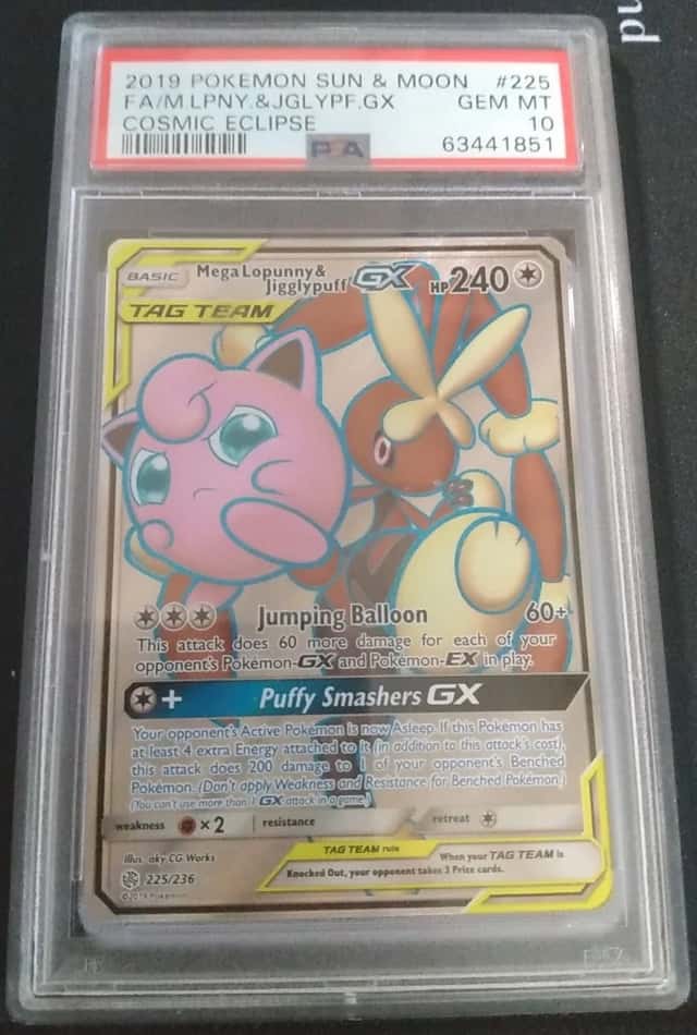 Mega Lopunny & Jigglypuff GX