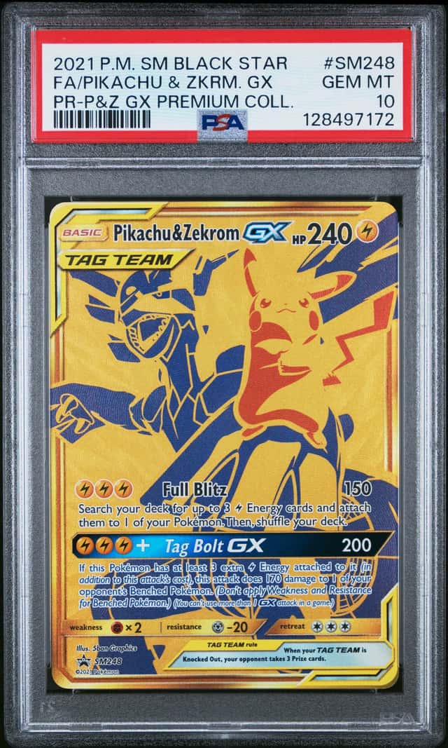 Pikachu & Zekrom GX