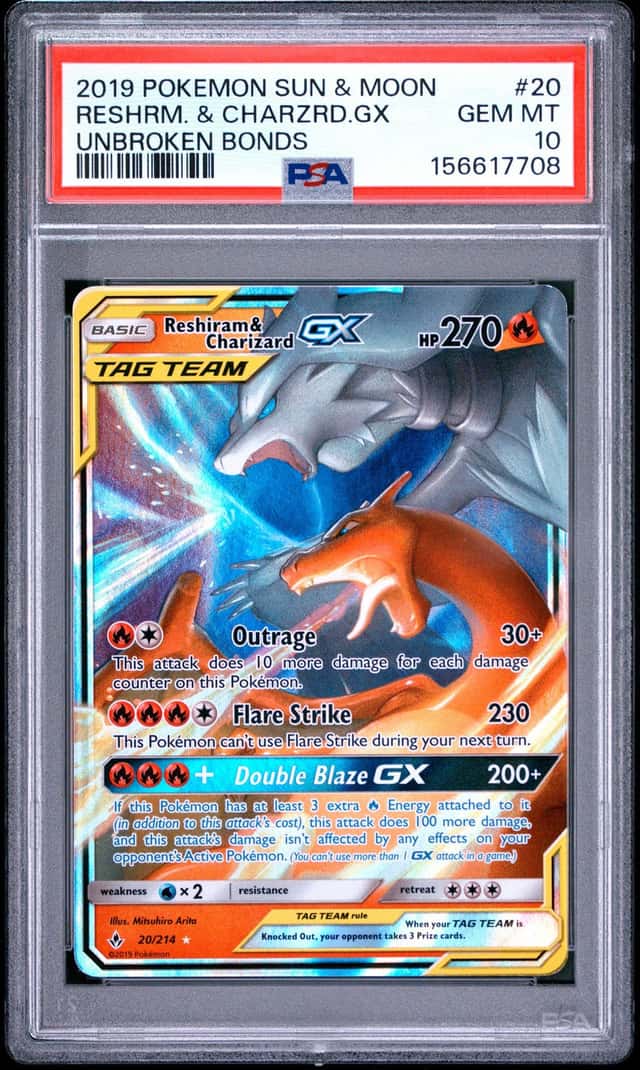 Reshiram & Charizard GX