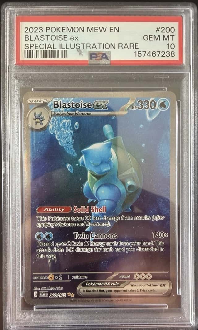 BLASTOISE ex