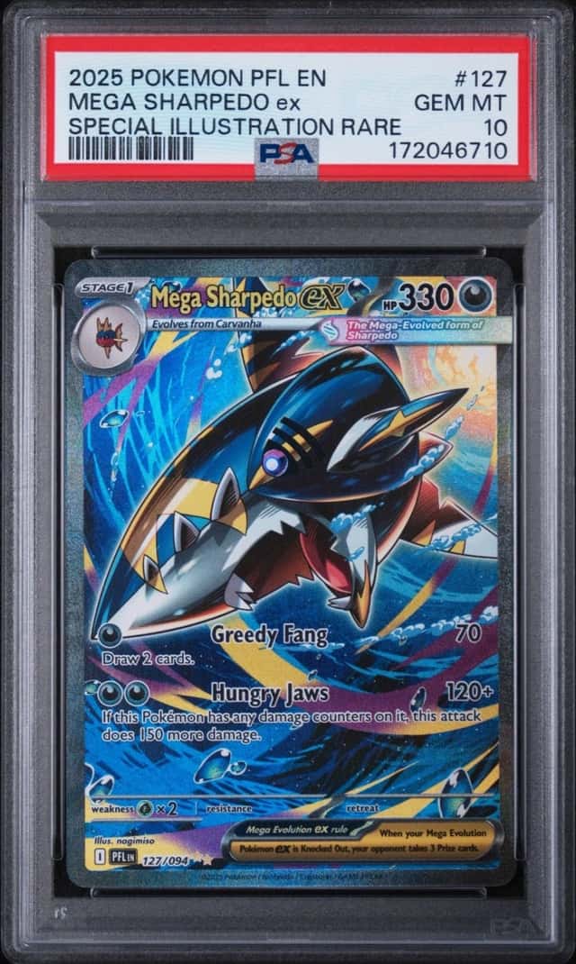 MEGA SHARPEDO ex