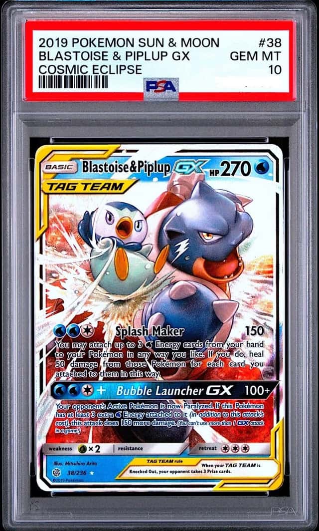 Blastoise & Piplup GX