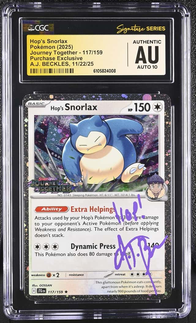 Hop's Snorlax