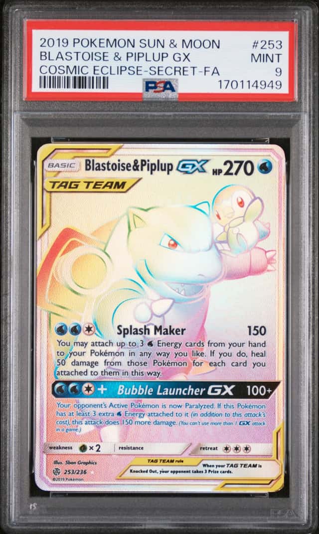 Blastoise & Piplup GX