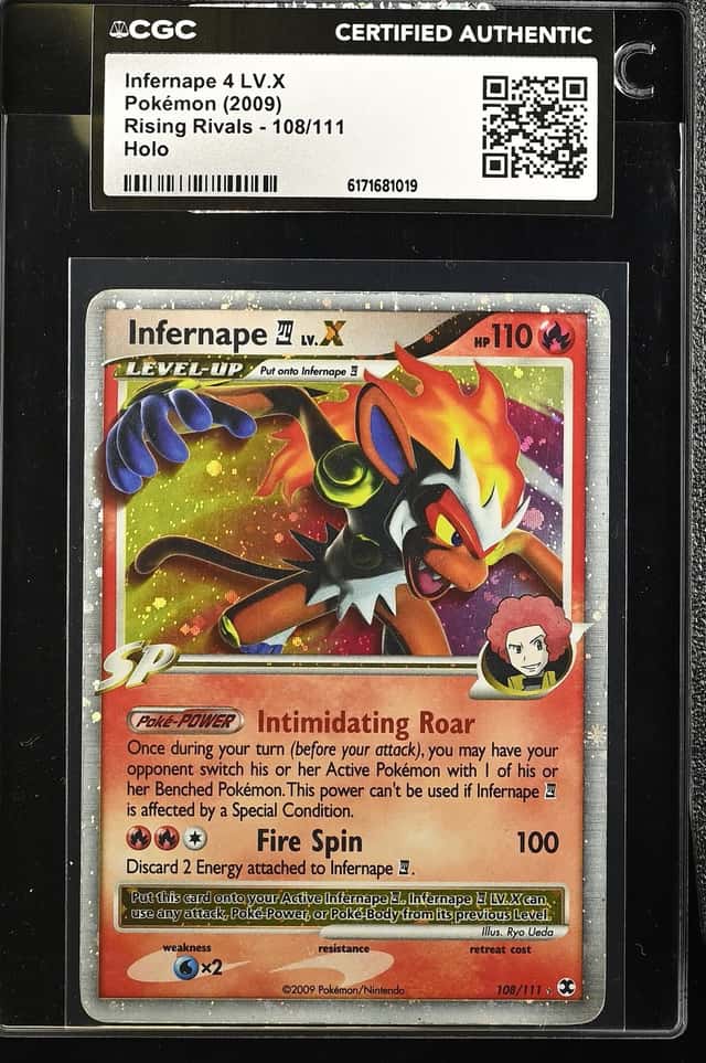 Infernape 4 Lv X