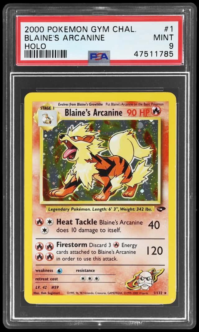 Blaine's Arcanine