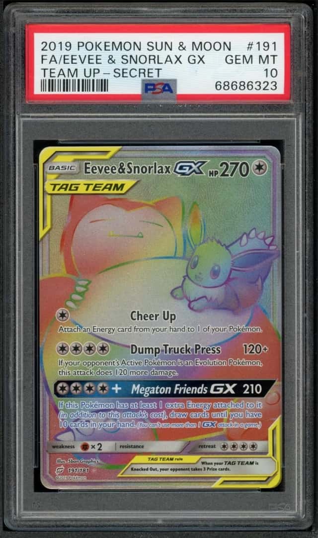 Eevee & Snorlax GX