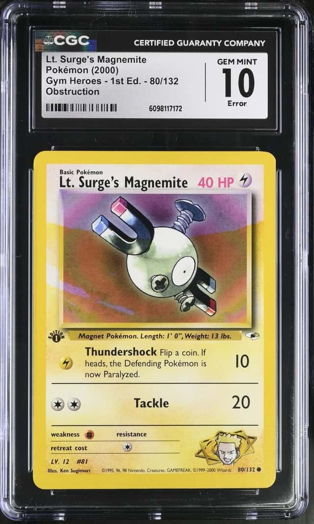 Lt. Surge's Magnemite