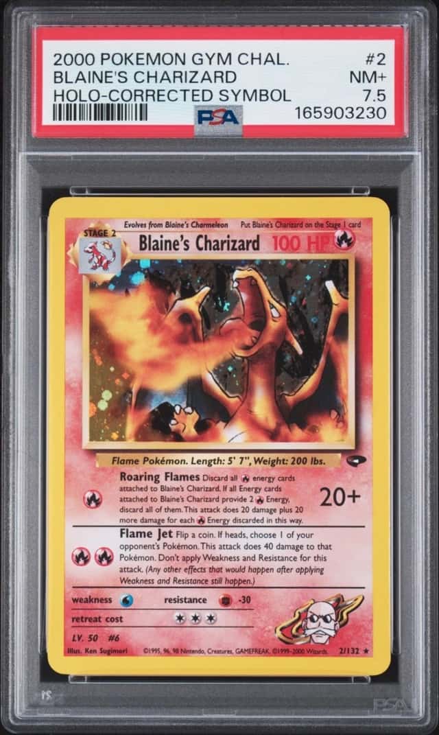 Blaine's Charizard