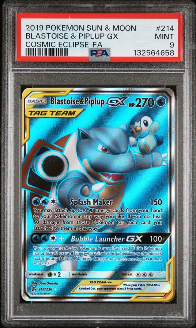 Blastoise & Piplup GX
