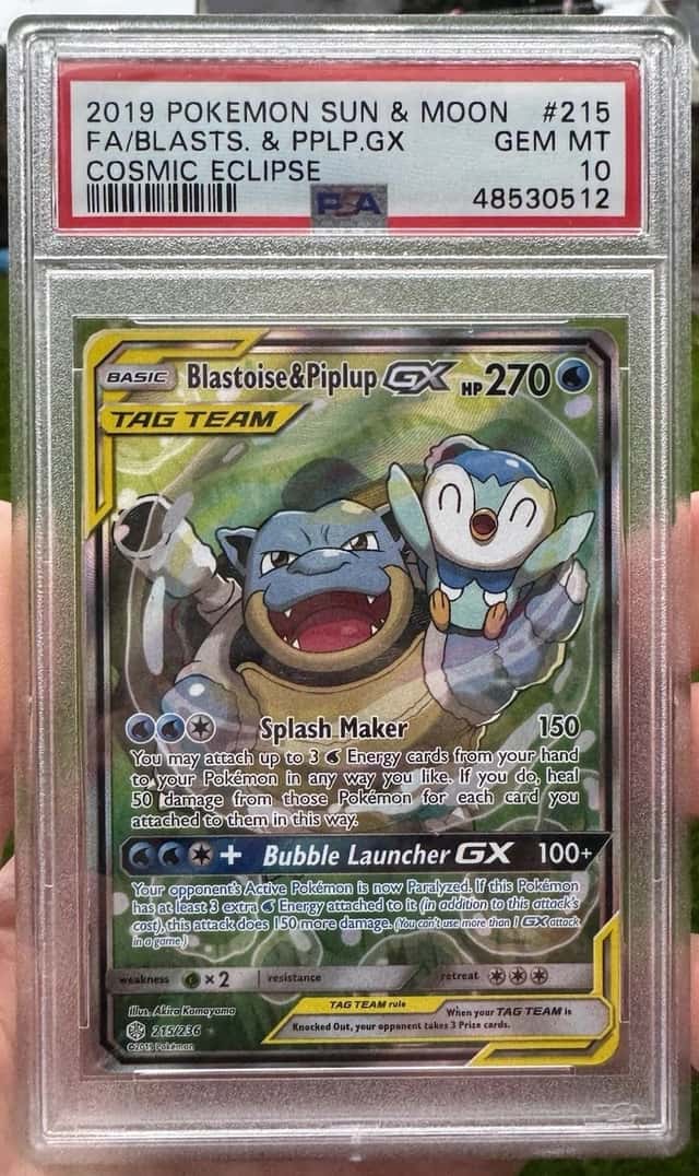 Blastoise & Piplup GX