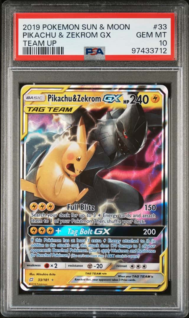 Pikachu & Zekrom GX