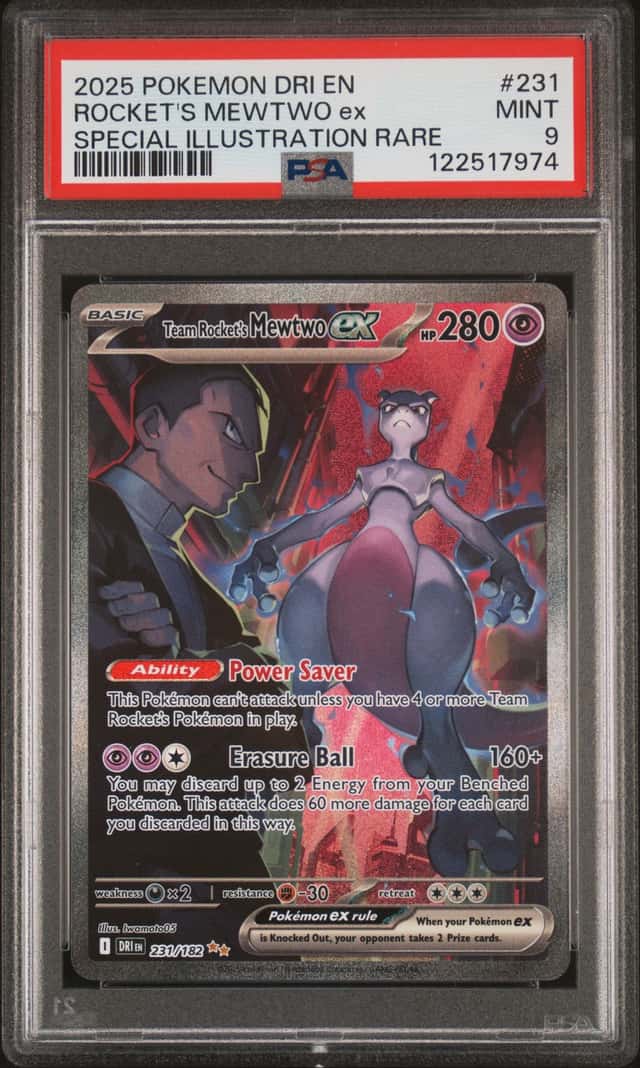 ROCKET'S MEWTWO ex