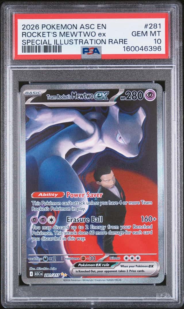 ROCKET'S MEWTWO ex