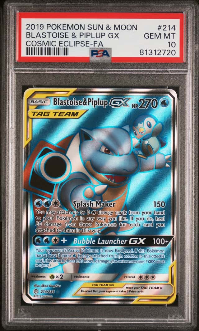 Blastoise & Piplup GX