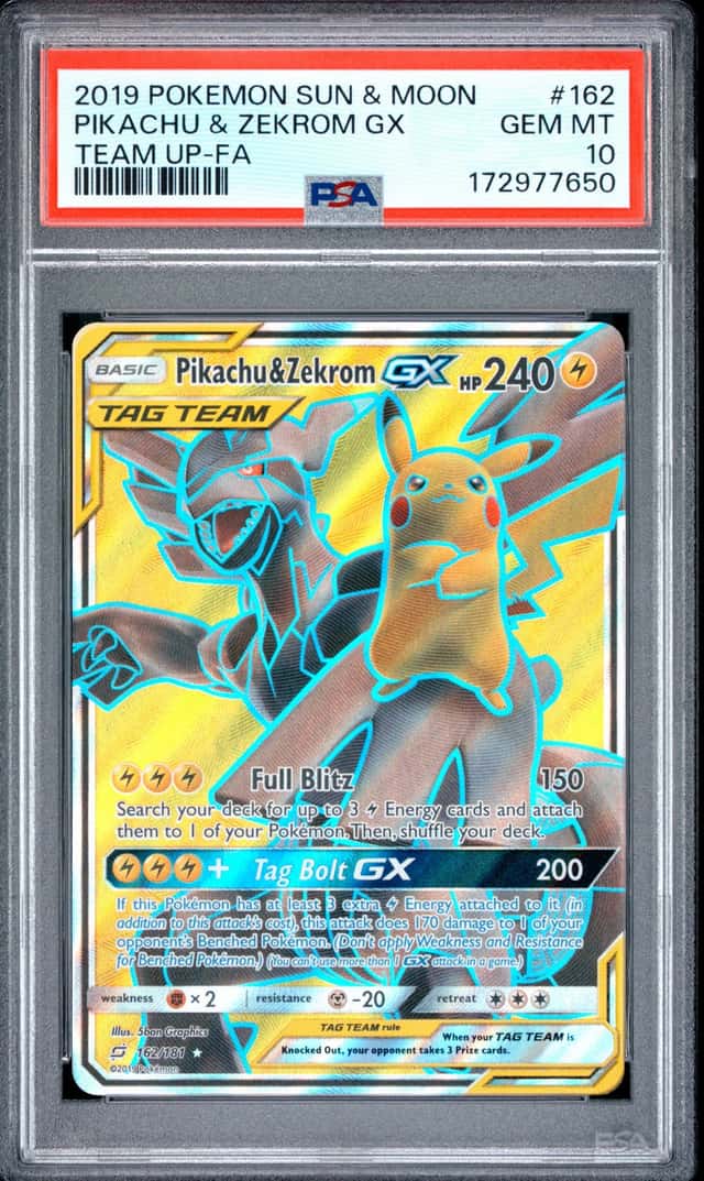 Pikachu & Zekrom GX
