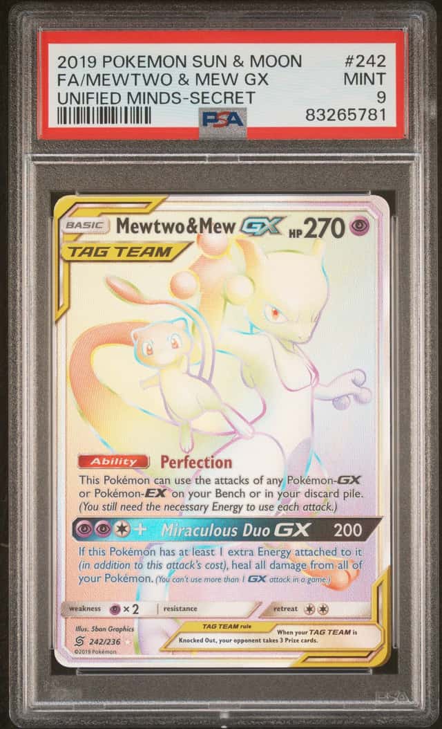 Mewtwo & Mew GX