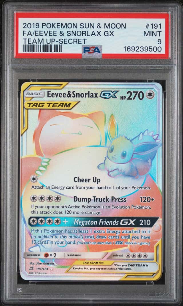 Eevee & Snorlax GX