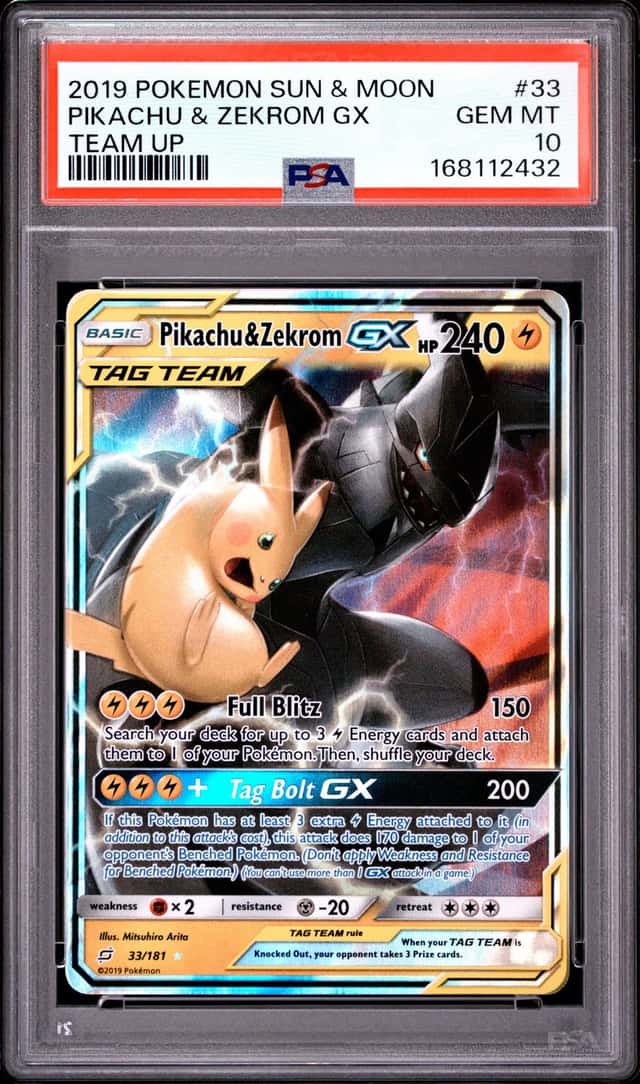 Pikachu & Zekrom GX