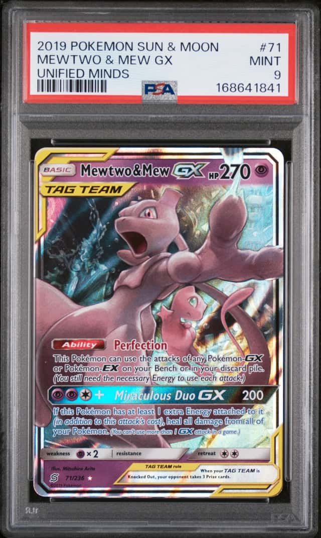 Mewtwo & Mew GX