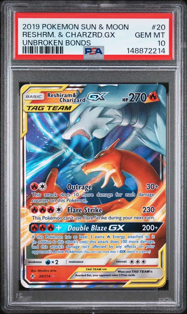 Reshiram & Charizard GX