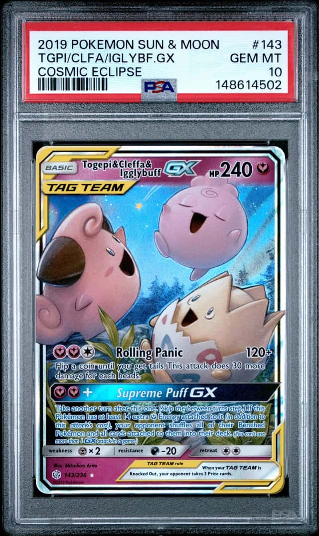 Togepi & Cleffa & Igglybuff GX