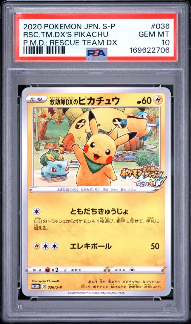 Rescue Team Dx's Pikachu