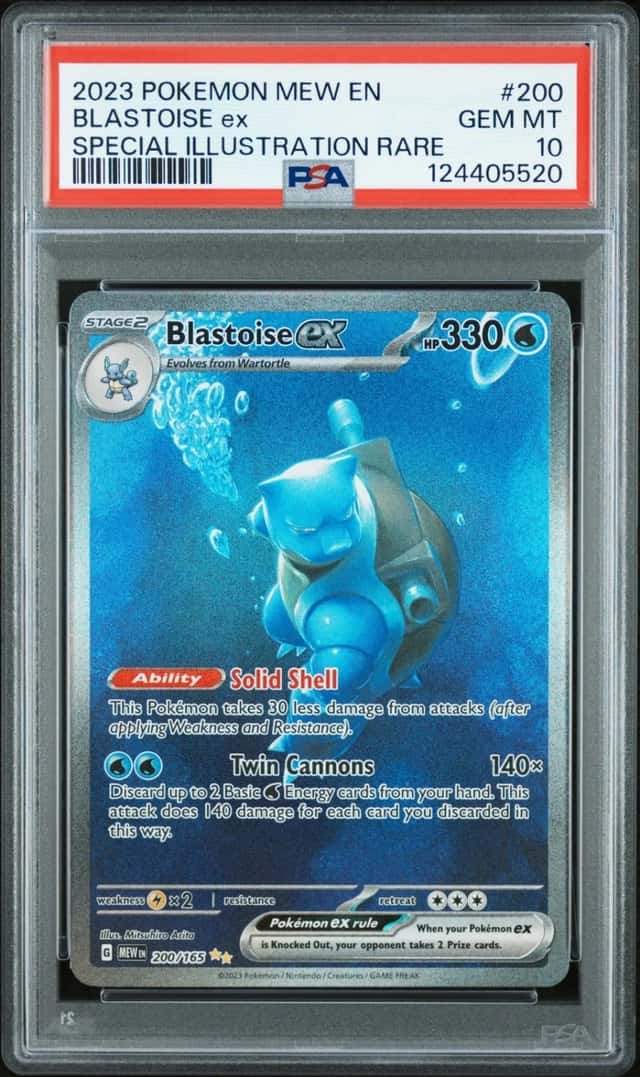 BLASTOISE ex