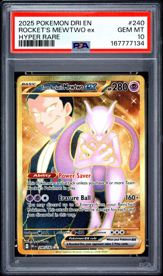 ROCKET'S MEWTWO ex