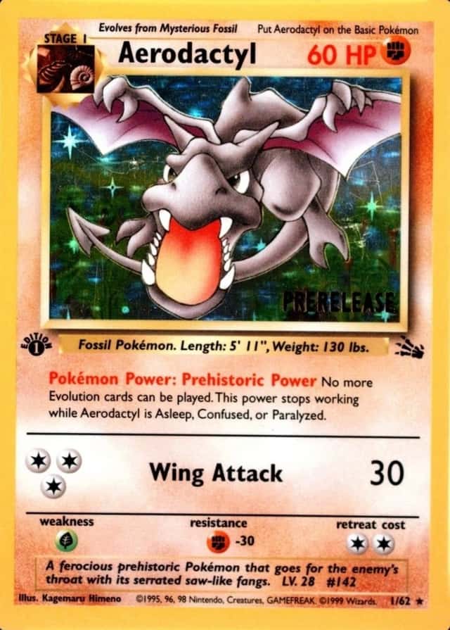 1St Edition · Prerelease