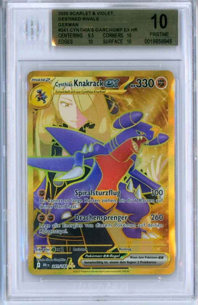 Cynthia's Garchomp ex HR