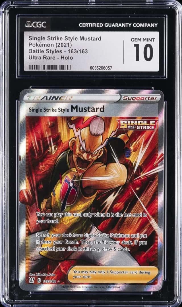 Single Strike Style Mustard