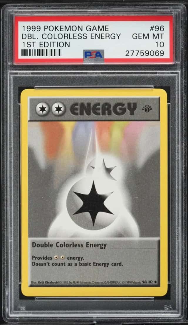 Double Colorless Energy