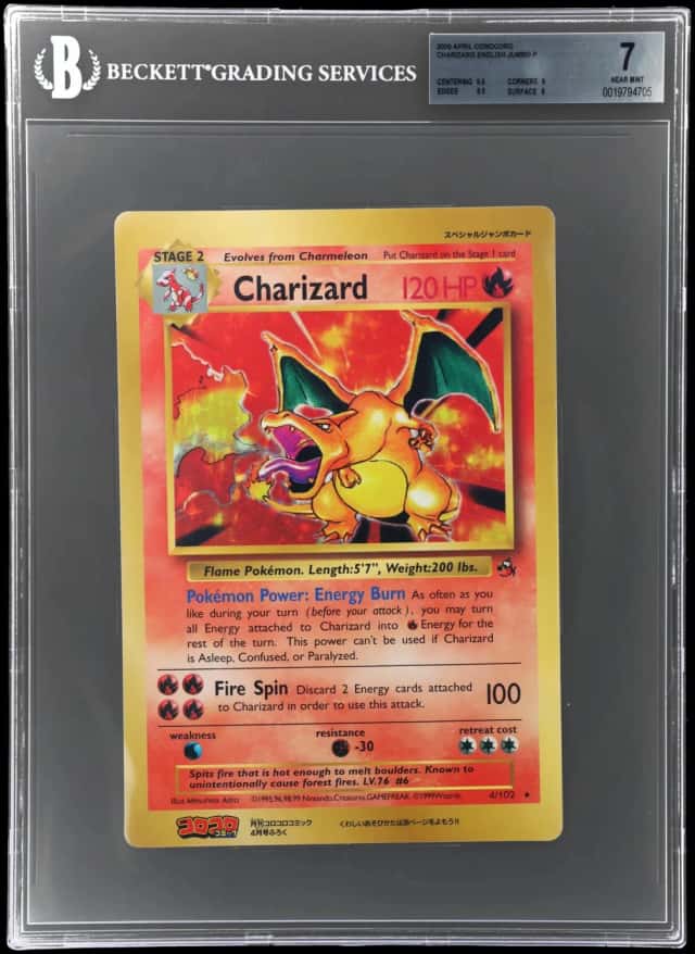 Charizard English Jumbo P