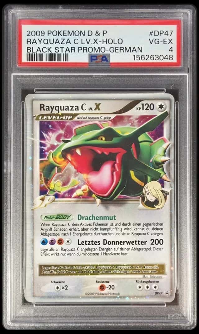 RAYQUAZA C LV.X-HOLO