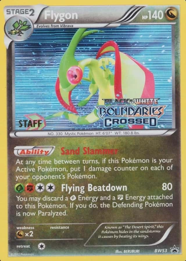 Prerelease · Boundaries Crossed Staff