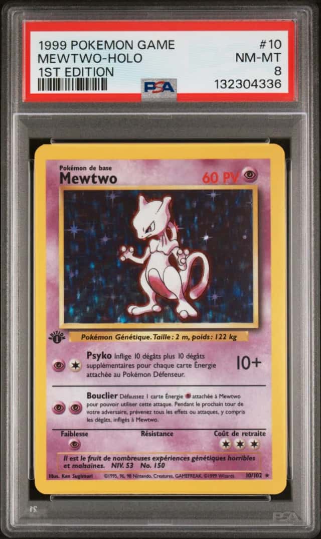 Mewtwo HOLO R/(Thin Stamp)