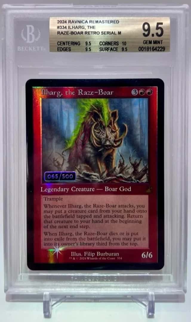 Ilharg, the Raze-Boar RETRO SERIAL M